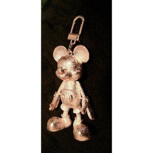 Disney X Baublebar Mickey Mouse Gold-Tone Metal Keychain